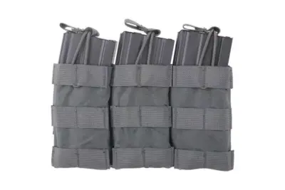 Potrójna ładownica Open Top na magazynki M4/M16 - foliage green - obrazek 4