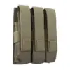 Potrójna ładownica na magazynki typu MP5 - oliwkowa OD-G-GFT-19-009664-00 asgbox.pl