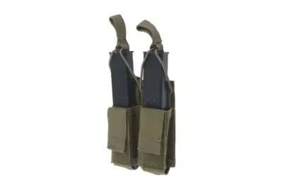 Podwójna ładownica na magazynki typu MP5 - oliwkowa - obrazek 4