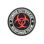 asgbox.pl - Naszywka 3D - Zombie Oubreak