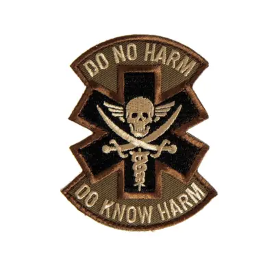 asgbox.pl - Naszywka Do No Harm - Forest