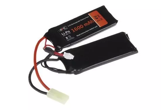Akumulator LiPo 7,4V 1600mAh 20/40C 2-modułowy GFE-06-003347-00 asgbox.pl asgbox.pl - Akumulator LiPo 7