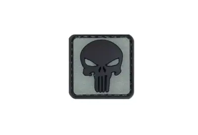 Naszywka 3D – Punisher - świecąca w ciemności - obrazek 2