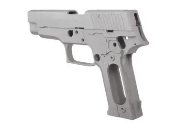 Szkielet i zamek  do replik P226 - srebrny - obrazek 5