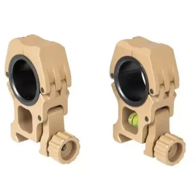 Montaż lunety 25.4-30mm M10 z libellą - Dark Earth AMO-10-026257-00 asgbox.pl