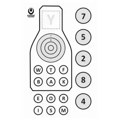 asgbox.pl - Tarcze strzeleckie SOP-2 - 50 szt.
