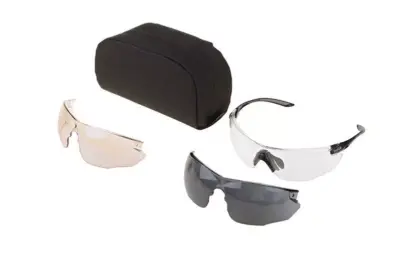 Okulary ochronne Combat (Kit) - czarne - obrazek 4