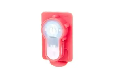 Marker elektroniczny Lightbuck Card Button - różowy (niebieskie światło) - obrazek 3