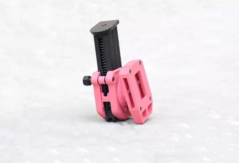 Wielopozycyjna, szybka ładownica na magazynek pistoletowy - różowa OD-G-FMA-19-005594-00 asgbox.pl Wielopozycyjna, szybka ładownica na magazynek pistoletowy - różowa - obrazek 3