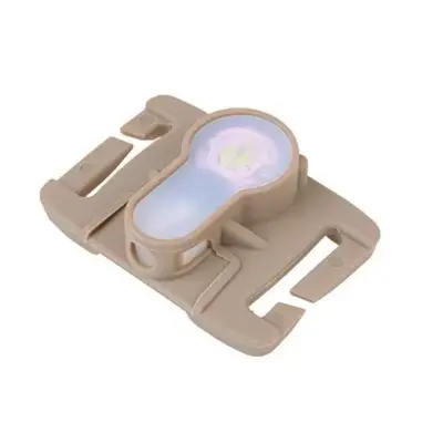 asgbox.pl - Marker elektroniczny Lightbuck MOLLE - dark earth (różowe światło)