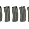 Zestaw 5 magazynków Hi-Cap na 300 kulek do replik M4/M16 - Szary OD-G-SPE-05-025485-00 asgbox.pl