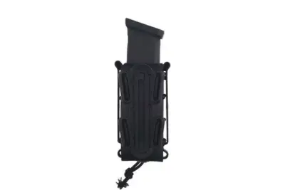 Ładownica softshell na magazynki pistoletowe - czarna - obrazek 3