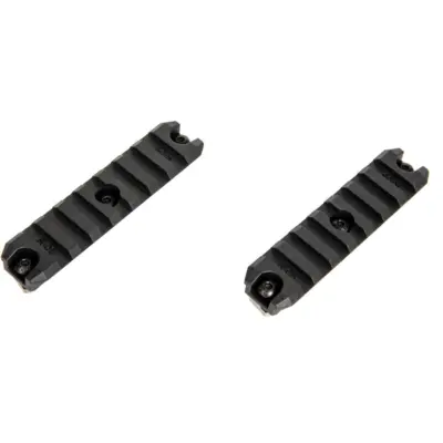 Polimerowa szyna M-LOK 3.5" (2 sztuki) - czarna AMB-09-030795-00 asgbox.pl