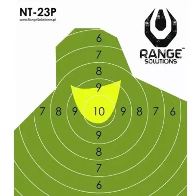 asgbox.pl - Tarcze strzeleckie NT-23P Mini Popiersie Żołnierza - 100 szt.