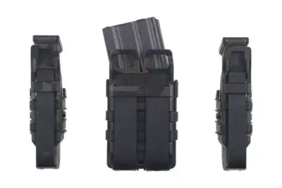 Zestaw ładownic FAST na magazynki 5,56 i 9mm - MC Black - obrazek 4