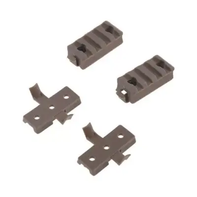 asgbox.pl - Zestaw akcesoriów montażowych do hełmów - Dark Earth