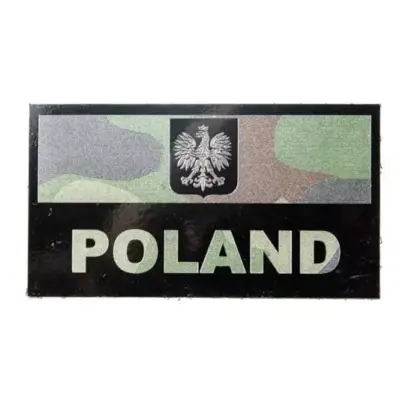 asgbox.pl - Naszywka - Flaga Polski z godłem - MC 2