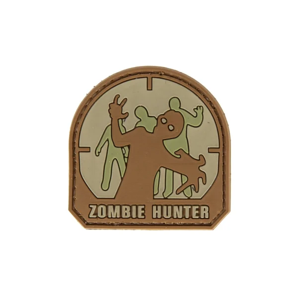 asgbox.pl - Naszywka 3D - Zombie Hunter - tan