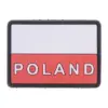 asgbox.pl - Naszywka 3D - Flaga Polski z napisem Poland