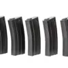 Zestaw 5 magazynków mid-cap 140 kulek do M4/M16 - szary OD-G-SPE-05-016309-00 asgbox.pl