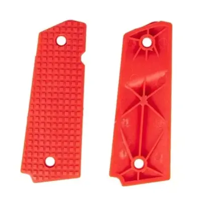 Alternative view of Polimerowe okładziny chwytu do pistoletów typu Colt 1911 - czerwone