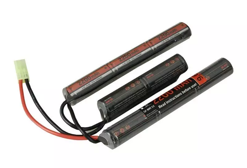 Akumulator NiMH 9,6V 2200mAh 3-modułowy GFE-06-003054-00 asgbox.pl Akumulator NiMH 9,6V 2200mAh 3-modułowy - obrazek 4