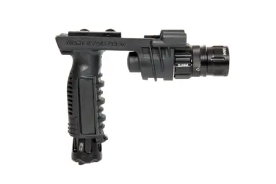 Latarka taktyczna M900V - czarna - obrazek 3