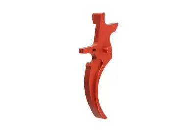 Język spustowy CNC do replik typu M4/M16 (E) - czerwony - obrazek 3