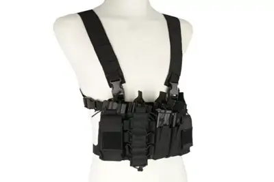 Kamizelka typu Chest Rig D-Mittsu - czarna - obrazek 4