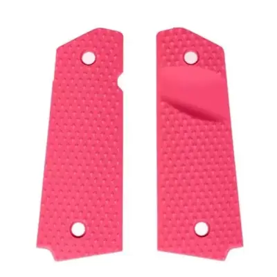 Alternative view of Polimerowe okładziny chwytu Diamond do pistoletów typu Colt 1911 - różowe