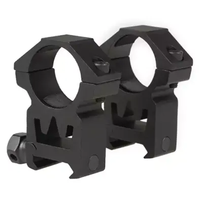 asgbox.pl - Dwuczęściowy montaż optyki 25mm na szynę RIS (wysoki)