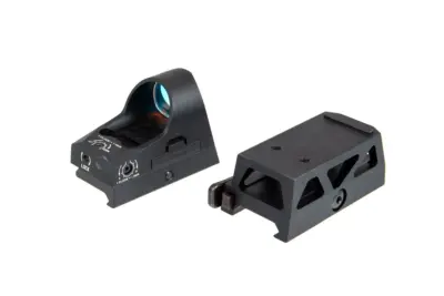 Replika celownika kolimatorowego 1x25 Mini Reflex - czarna - obrazek 2
