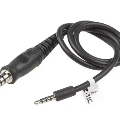 Alternative view of Przewód wtyk miniJack 3.5mm na wtyk Military