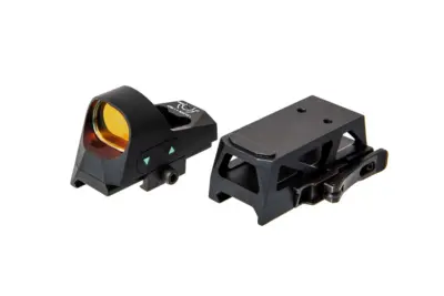Replika celownika kolimatorowego 1x25 Mini Reflex - czarna - obrazek 3
