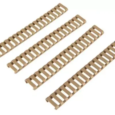 asgbox.pl - Zestaw 4 osłon na szyny RIS - Tan