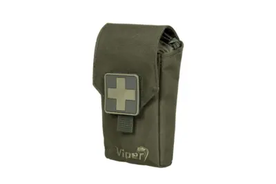 Apteczka Aid Kit z wyposażeniem - oliwkowa - obrazek 4