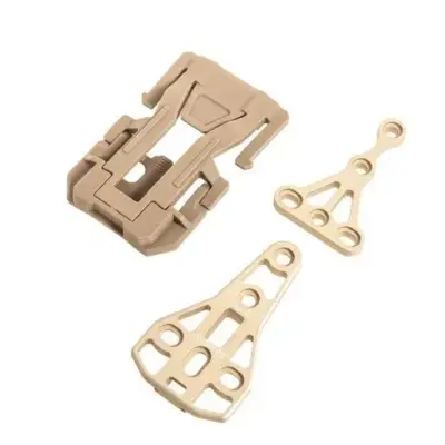 Alternative view of FMA Trifecta connection auxiliary pouch for Molle DE