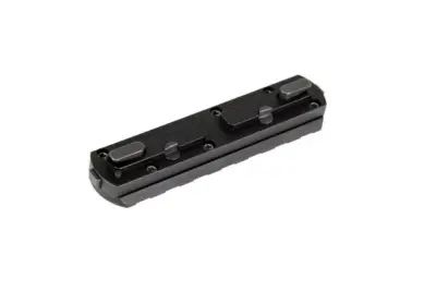 Szyna RIS QD MLOK 7 Slot - czarna - obrazek 2
