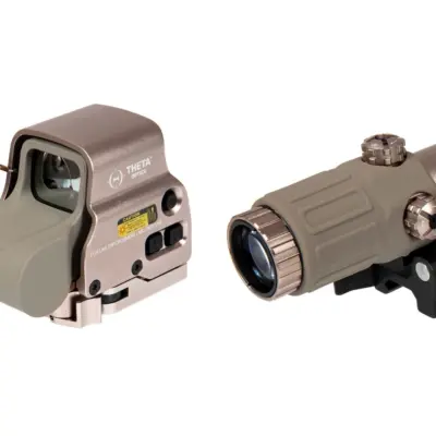 Replika celownika holograficznego Hybrid 558B z magnifierem - Tan THO-10-026753-00 asgbox.pl Replika celownika holograficznego Hybrid 558B z magnifierem - Tan THO-10-026753-00 asgbox.pl