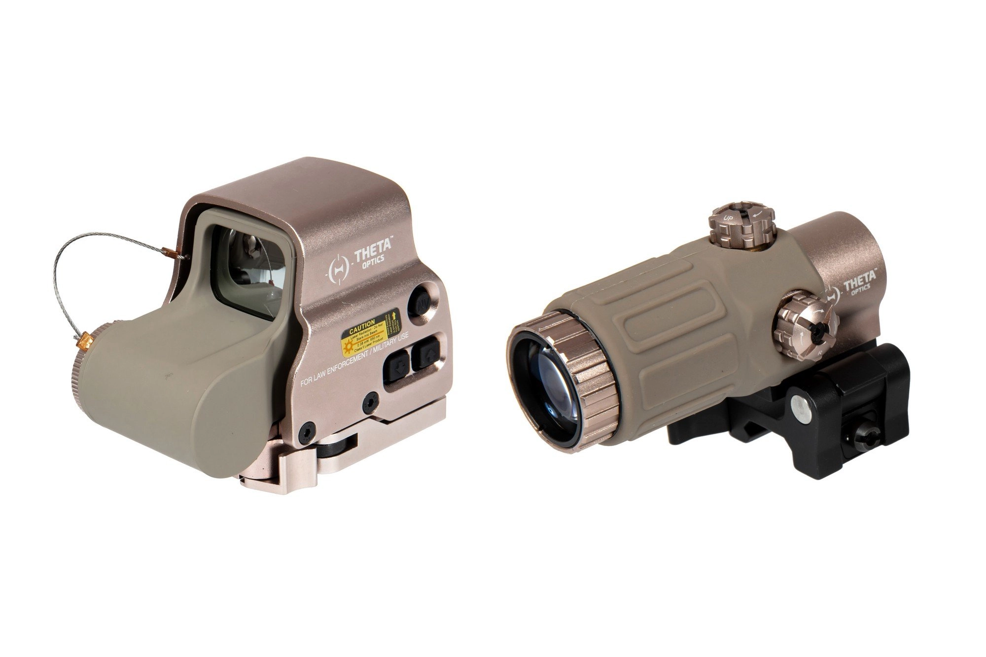 Replika celownika holograficznego Hybrid 558B z magnifierem - Tan THO-10-026753-00 asgbox.pl Replika celownika holograficznego Hybrid 558B z magnifierem - Tan - obrazek 4