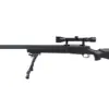 Replika karabinu snajperskiego SW-04J Army (z lunetą i dwójnogiem) - czarna OD-G-SWL-03-003800-00 asgbox.pl