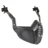 Maska Half Mask do kasków i hełmów - czarna OD-G-FMA-28-027794-00 asgbox.pl