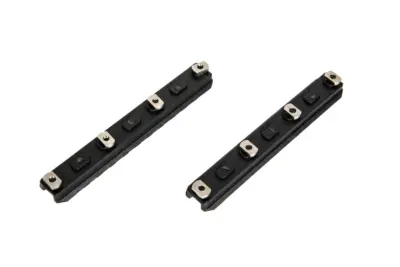 Polimerowa szyna M-LOK 5" (2 sztuki) - czarna - obrazek 2