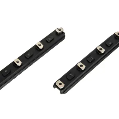 Polimerowa szyna M-LOK 5" (2 sztuki) - czarna AMB-09-030797-00 asgbox.pl