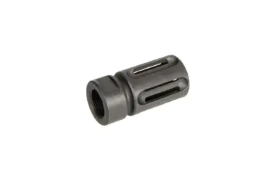 Stalowy tłumik płomienia do replik M4/M16 - 14mm CW/CCW - obrazek 2