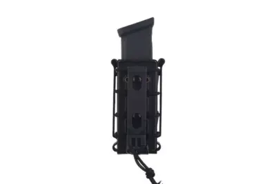 Ładownica softshell na magazynki pistoletowe - czarna - obrazek 4