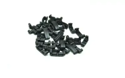 Klipsy na szynę RIS 22 mm 60x - BK - obrazek 2