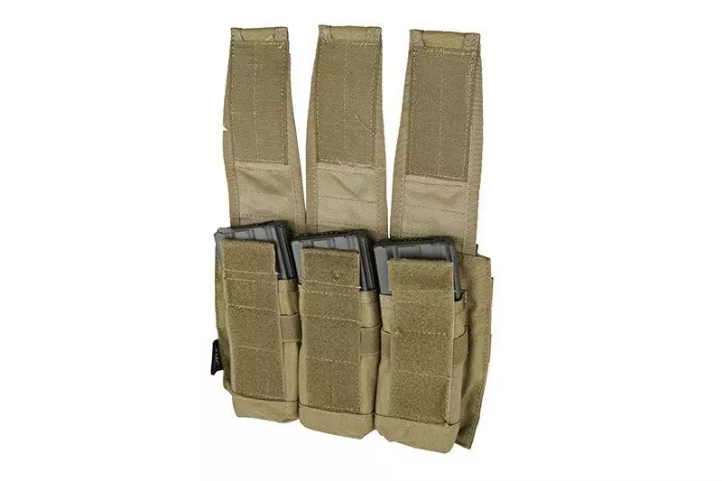 Potrójna ładownica typu AVS na magazynki M4/M16 - khaki TMC-19-007513-00 asgbox.pl Potrójna ładownica typu AVS na magazynki M4/M16 - khaki - obrazek 3