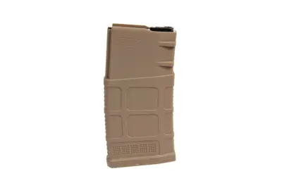 Magazynek low-cap 70 kulek do replik SR25 - tan - obrazek 3