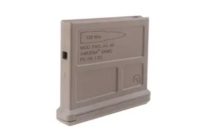 Długi magazynek Mid-Cap 45 kulek do repliki Striker AS-01 - dark earth - obrazek 3